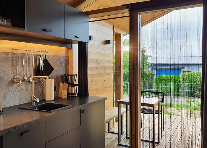Werder -- Cozykoje -- Ostsee 150m I Sauna I Ekamin I Tiny House Mit Meerblick I 2 Pers Und Kind I By 